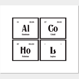 Alcohol - Periodic Table Posters and Art